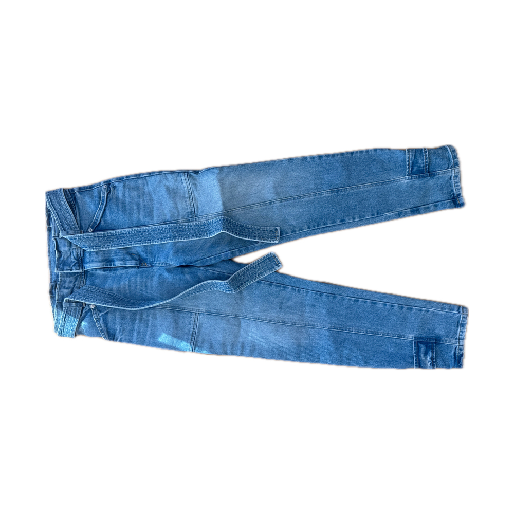 A.L.C. Blue High-Waisted Denim Trousers - Size 6